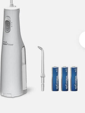 Used one time- Waterpik Cordless Express Water Flosser, Battery Operated